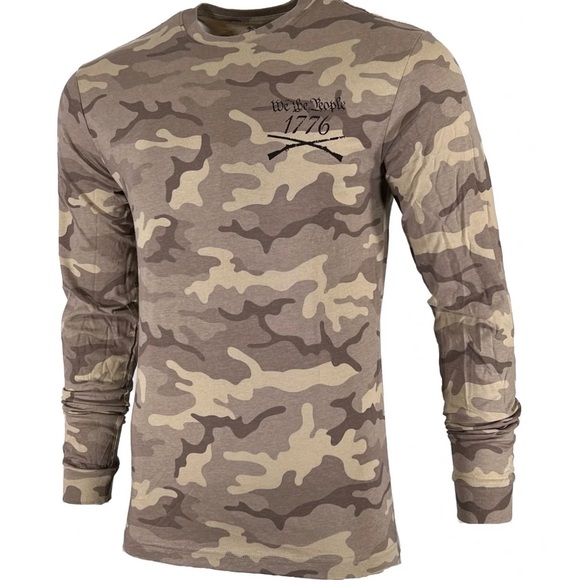 Howitzer Style Men's T-shirt We Will Defend Military Grunt - Picture 7 of 10